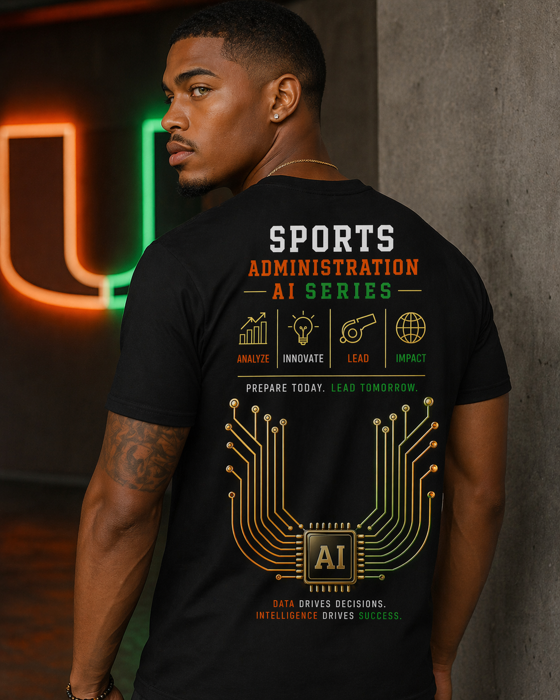 Miami Sports Administration AI Series™ T-Shirt