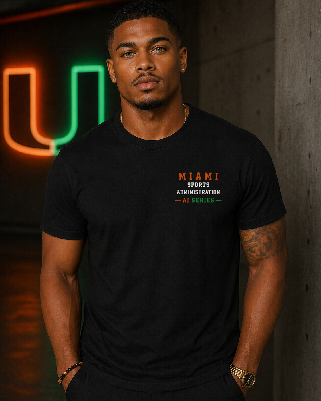 Miami Sports Administration AI Series™ T-Shirt