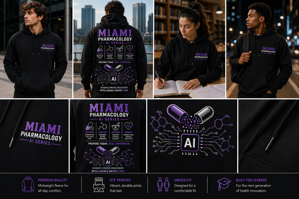 Miami Pharmacology AI Series™ Hoodie